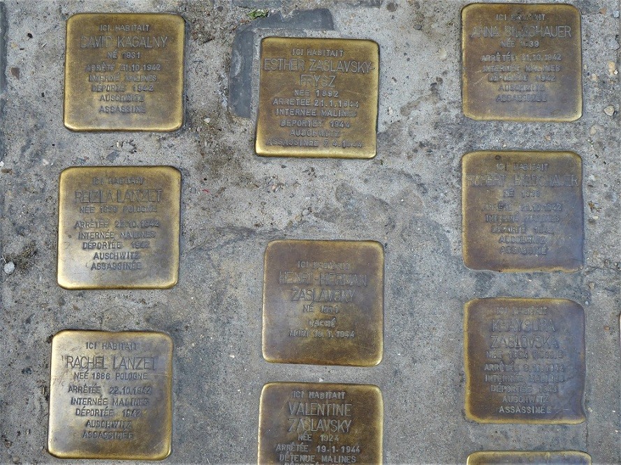 Stolpersteine Huidevettersstraat 41 #3