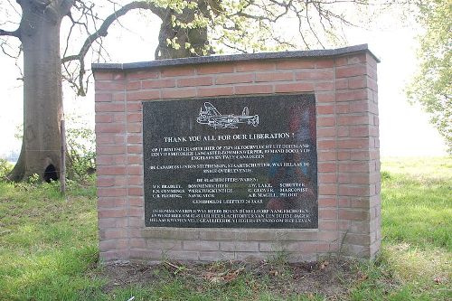 Monument Neergestorte Lancaster Bommenwerper #3