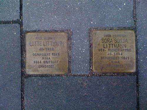 Stolpersteine Karolinenstrae 5 #1