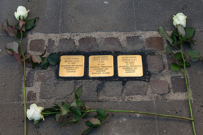 Stolpersteine 96 Rue Dicks-Lentz #1