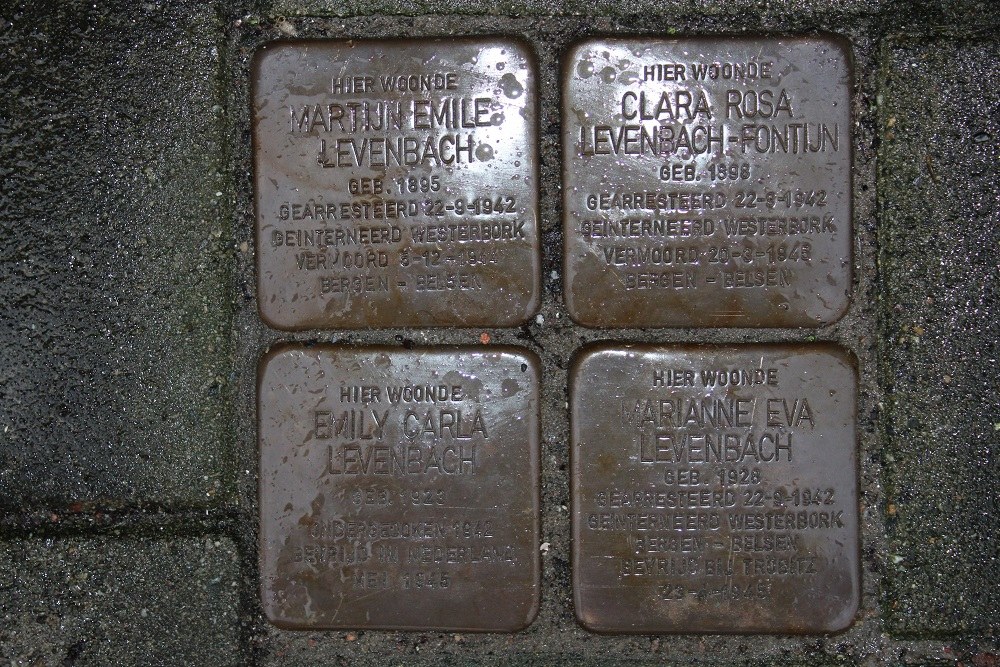 Stolpersteine Gerrit van der Veenstraat 163 #1