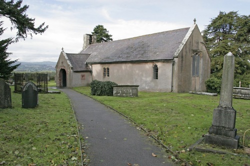 Commonwealth War Grave St. Cwyfan Churchyard #1