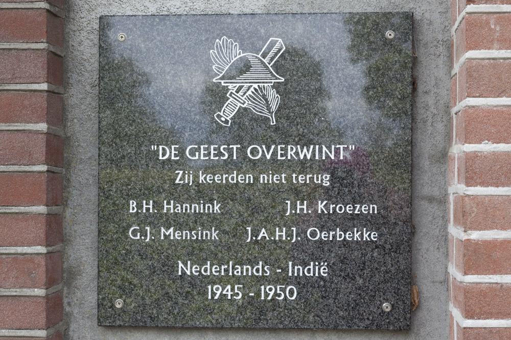 Memorial Dutch East Indies Tubbergen #1
