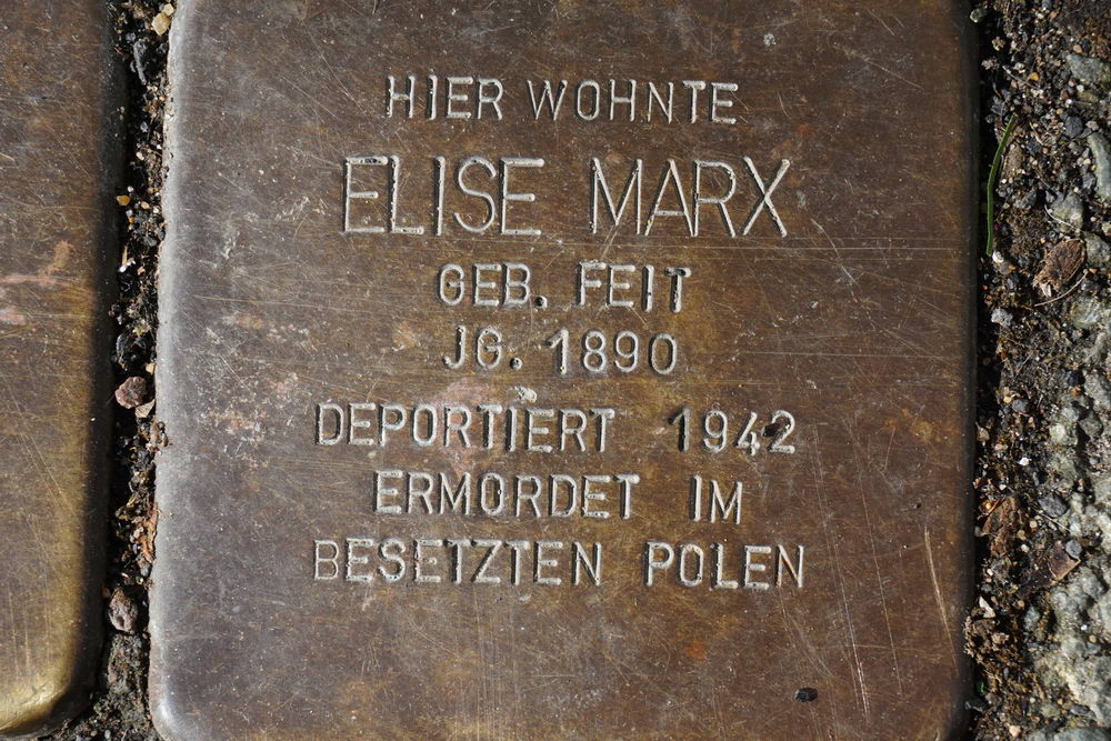 Stolperstein Neustraße 35 #2
