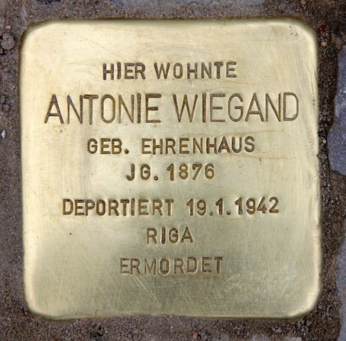 Stolpersteine Nassauische Strae 24 #3