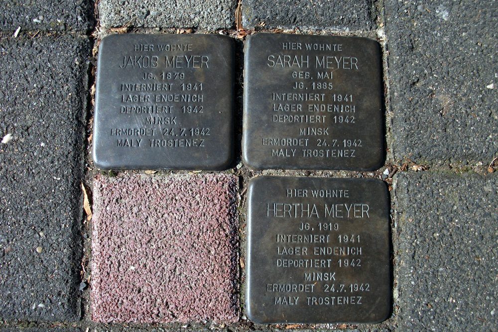 Stolpersteine Euskirchener Straße 52 #1