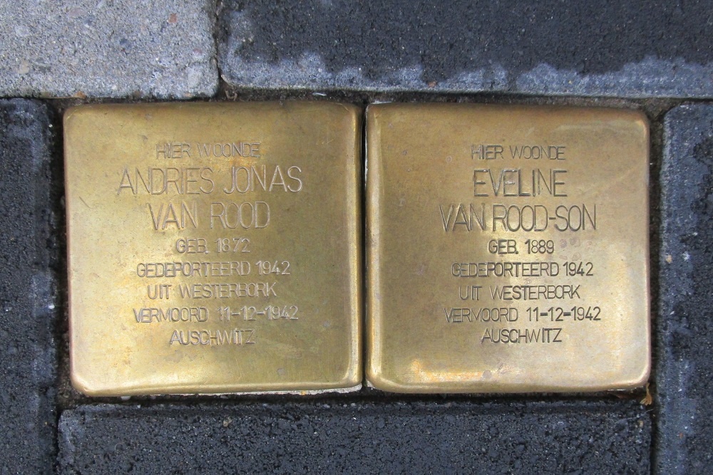 Stolpersteine De Vriesstraat 25