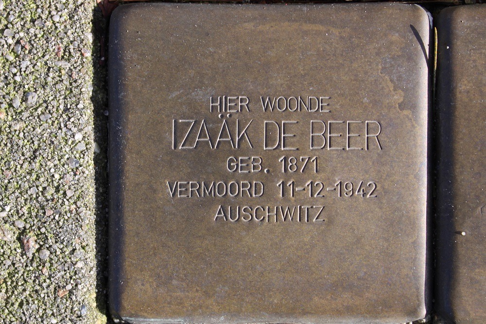 Stolpersteine Kees de Haanstraat 39 #2