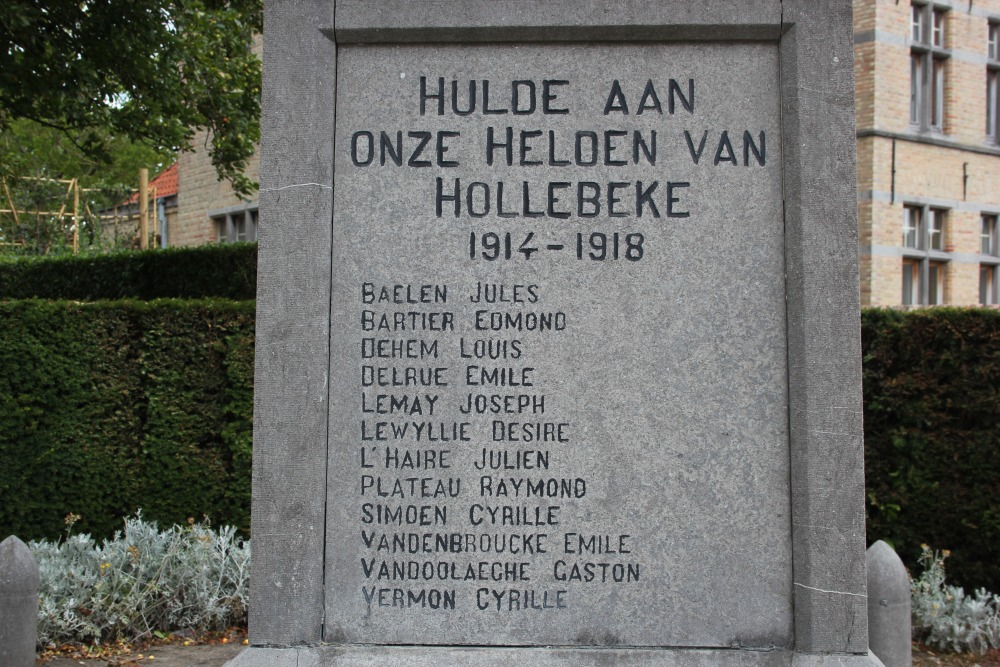 War Memorial Hollebeke #3