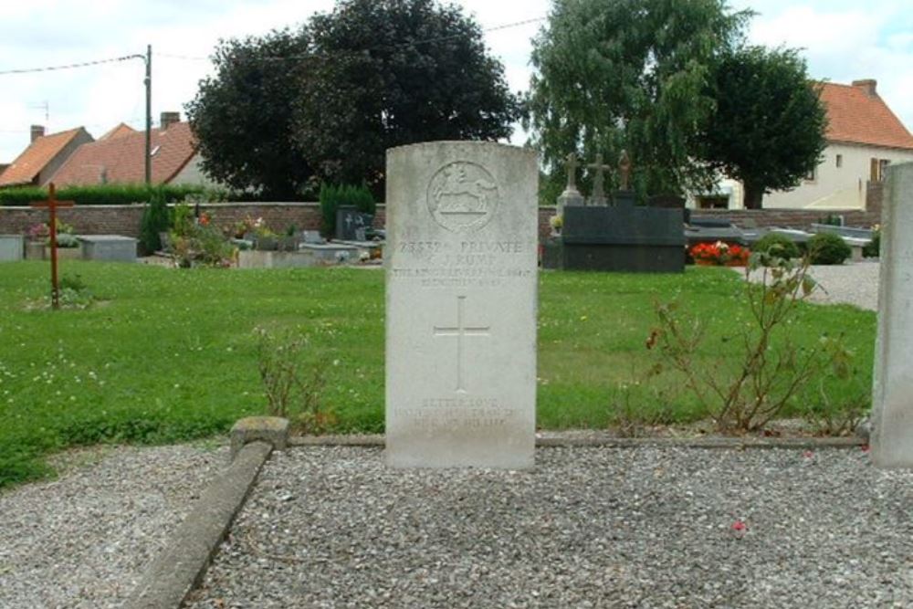 Oorlogsgraven van het Gemenebest Recques-sur-Hem #2