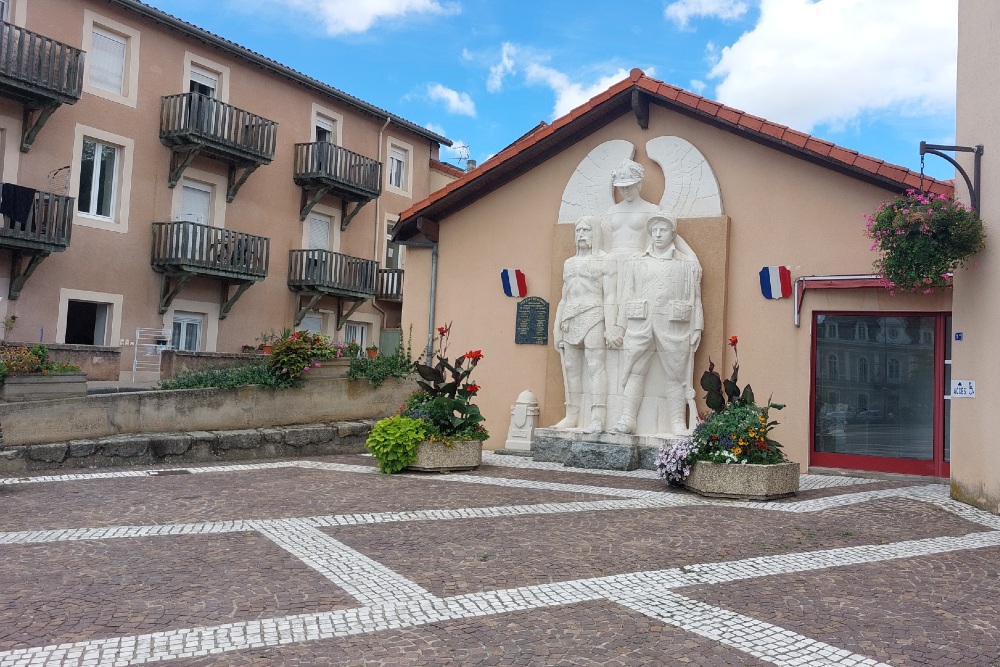Monument Omgekomen Verzetsstrijders Boën-sur-Lignon #5