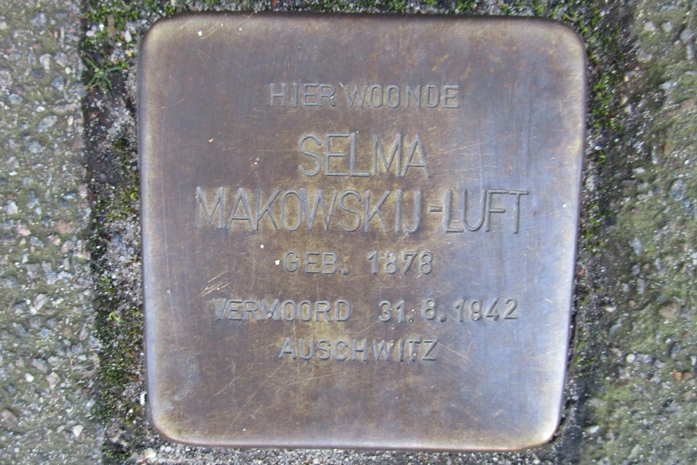 Stolperstein Willem van Noortstraat 17 (was 9)