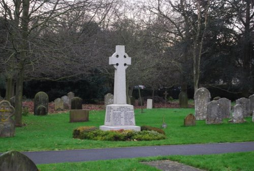 Oorlogsmonument Rushmere St. Andrew