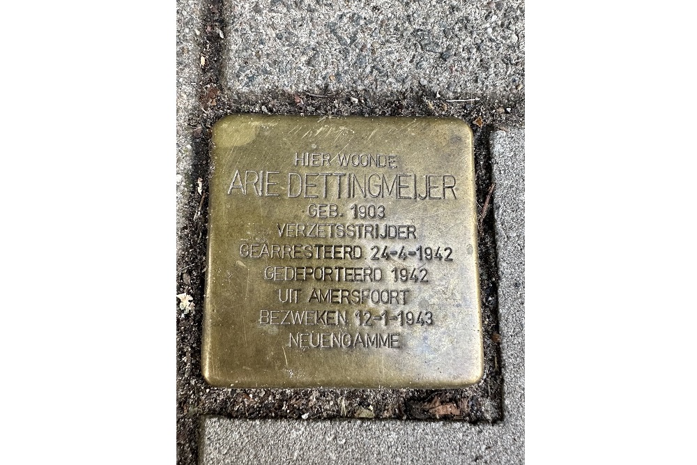 Stolperstein Eerste Jan Steenstraat 127 hs #1