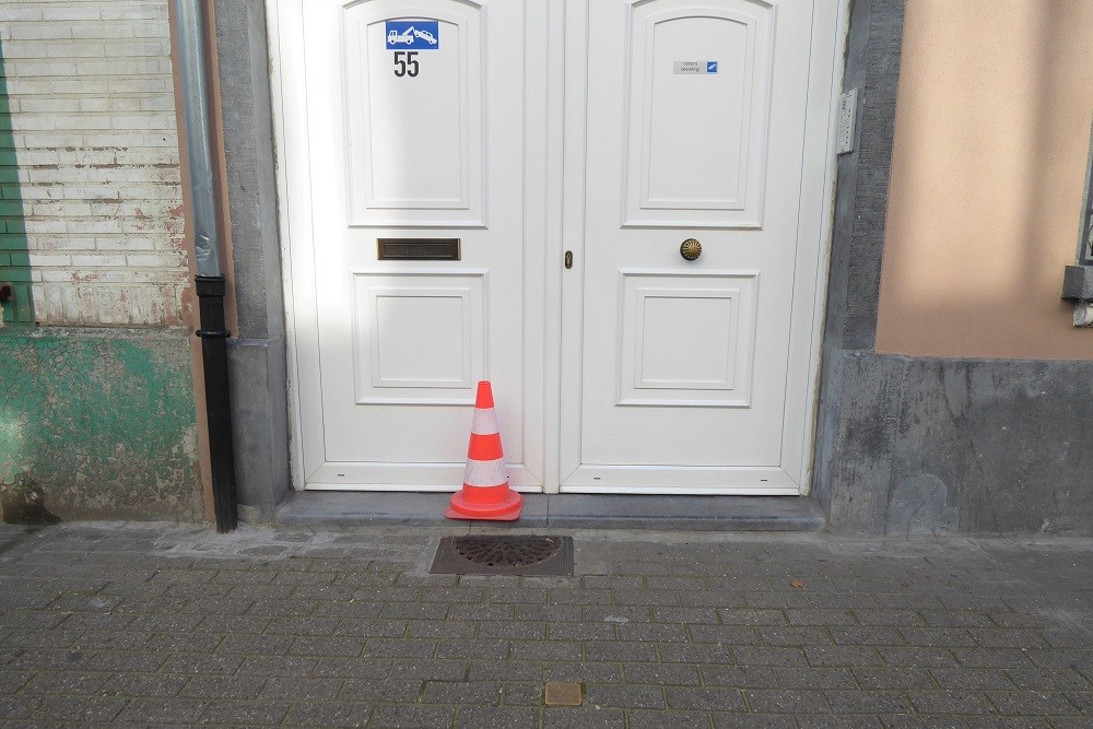 Stumbling Stone Sergeant De Bruynestraat 55 #2