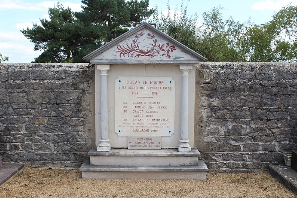 War Memorial Saint-Jean-le-Priche