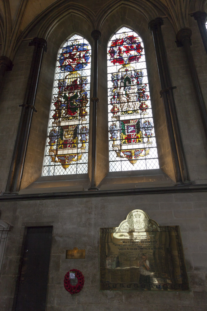 Remembrance Windows Salisbury Cathedral #1