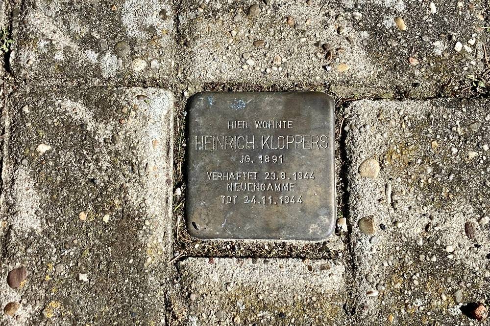 Stolperstein Heinrich-Kloppers-Strae 1-3 #1