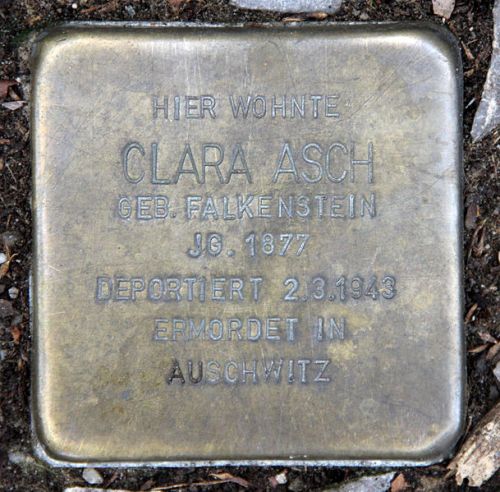 Stolpersteine Motzstrae 27 #1