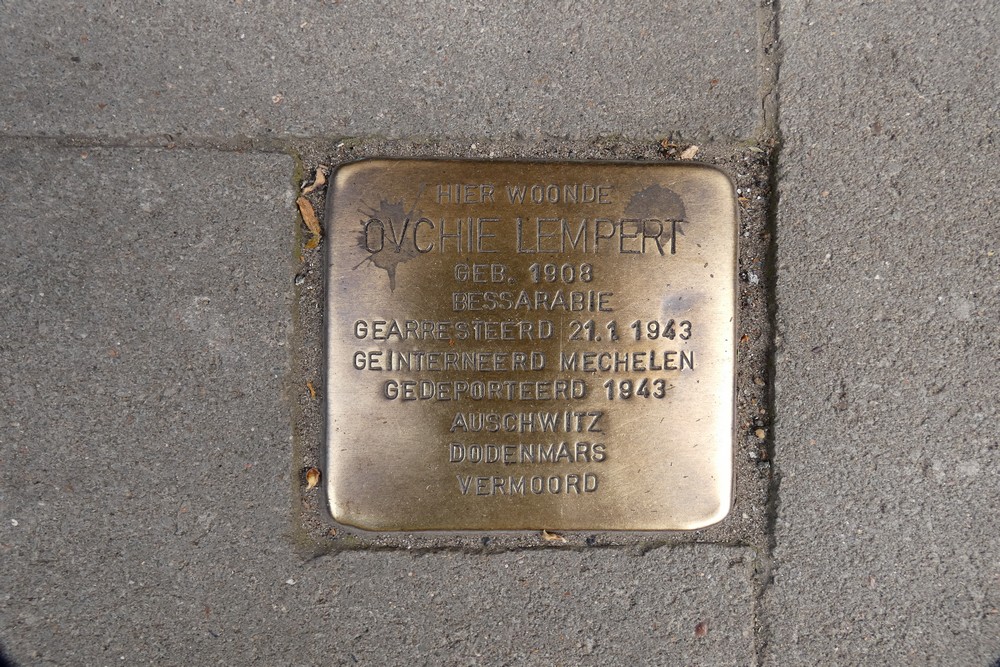 Stolperstein Kortrijksepoortstraat 244 #2