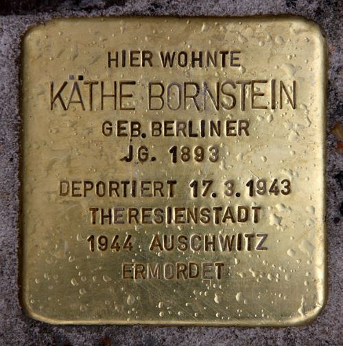 Stumbling Stones Rankestraße 30 #2
