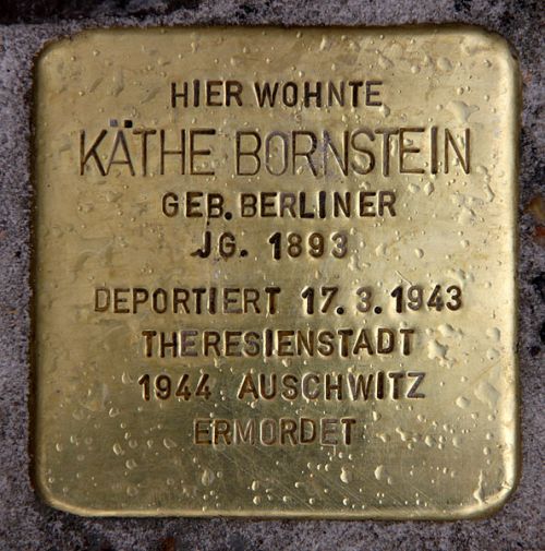 Stolpersteine Rankestrae 30 #2