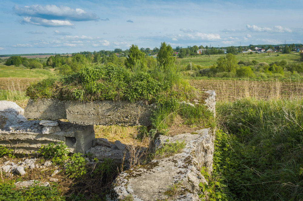 Destroyed Pillbox Merkulievo