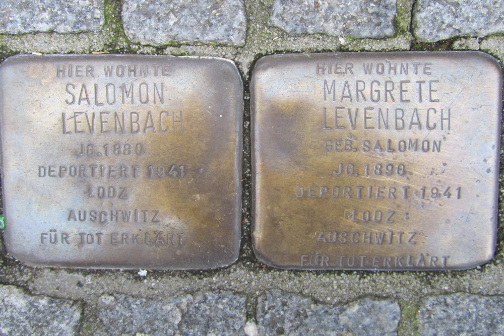 Stumbling Stones Elisabeth-Breuer-Straße 1 #1