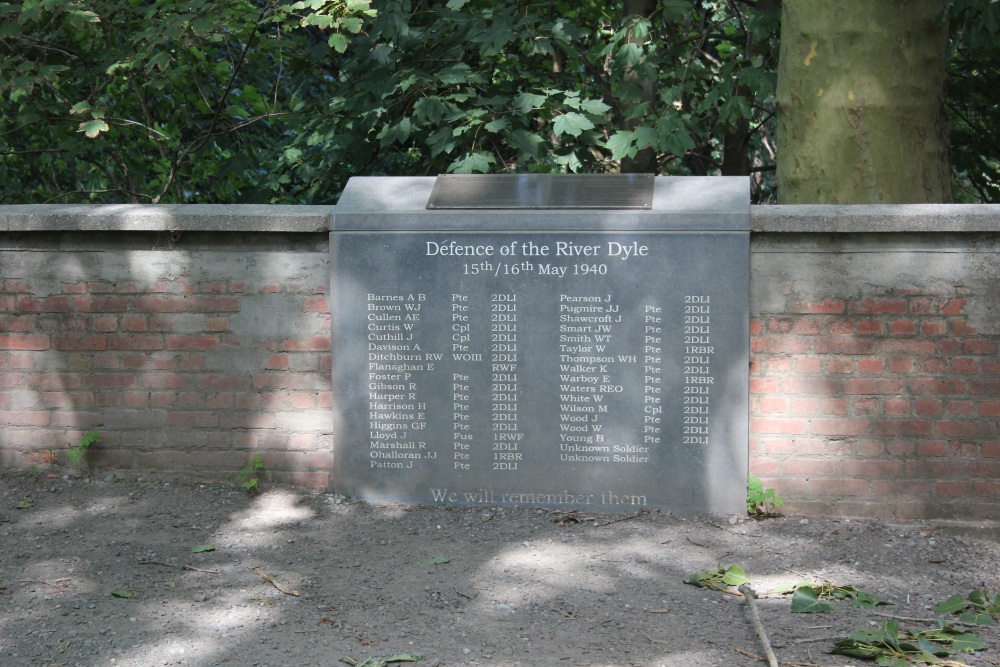 Memorial Dfence Of The River Dyle