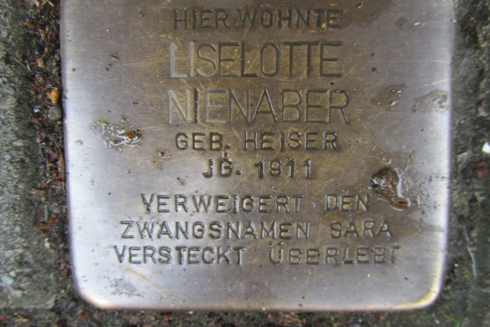 Stolperstein Herwarthstraße 3 #3