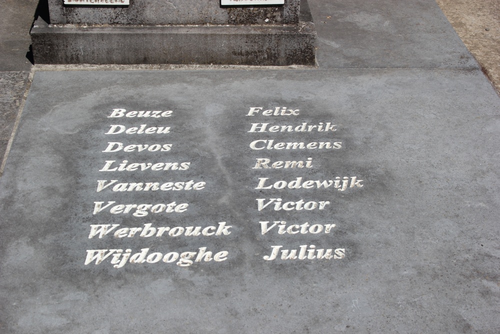 Belgische Oorlogsgraven Gits #4