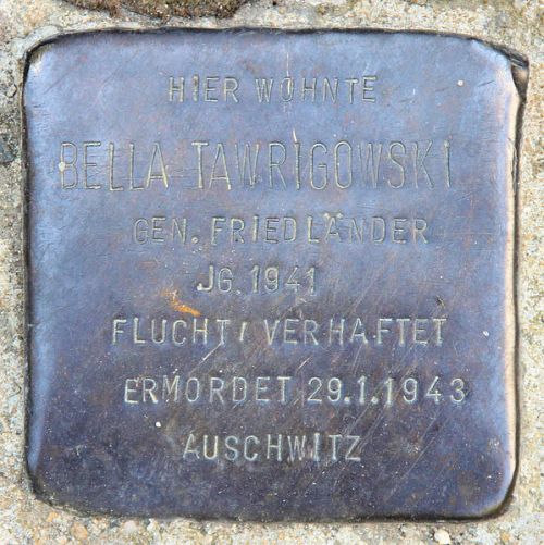 Stolpersteine Barbarossastrae 8 #1