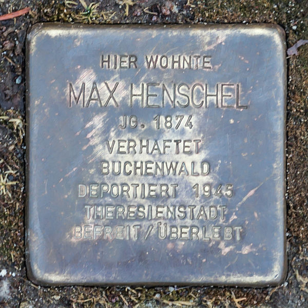 Stumbling Stone Georgstraße 15 #1