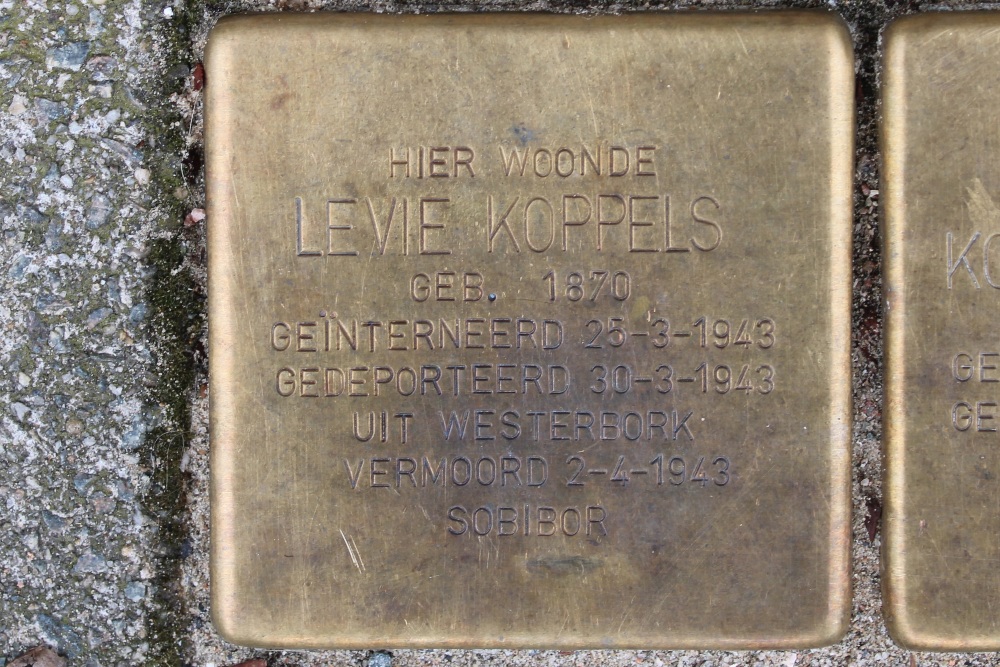Stolpersteine Kinderdijkstraat 76 #2
