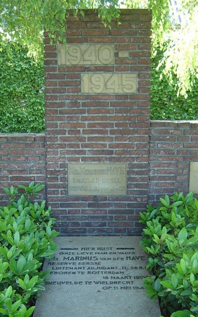 Dutch War Graves Old General Cemetery ‘s-Gravendeel