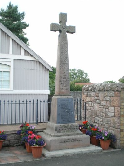 Oorlogsmonument Horncliffe