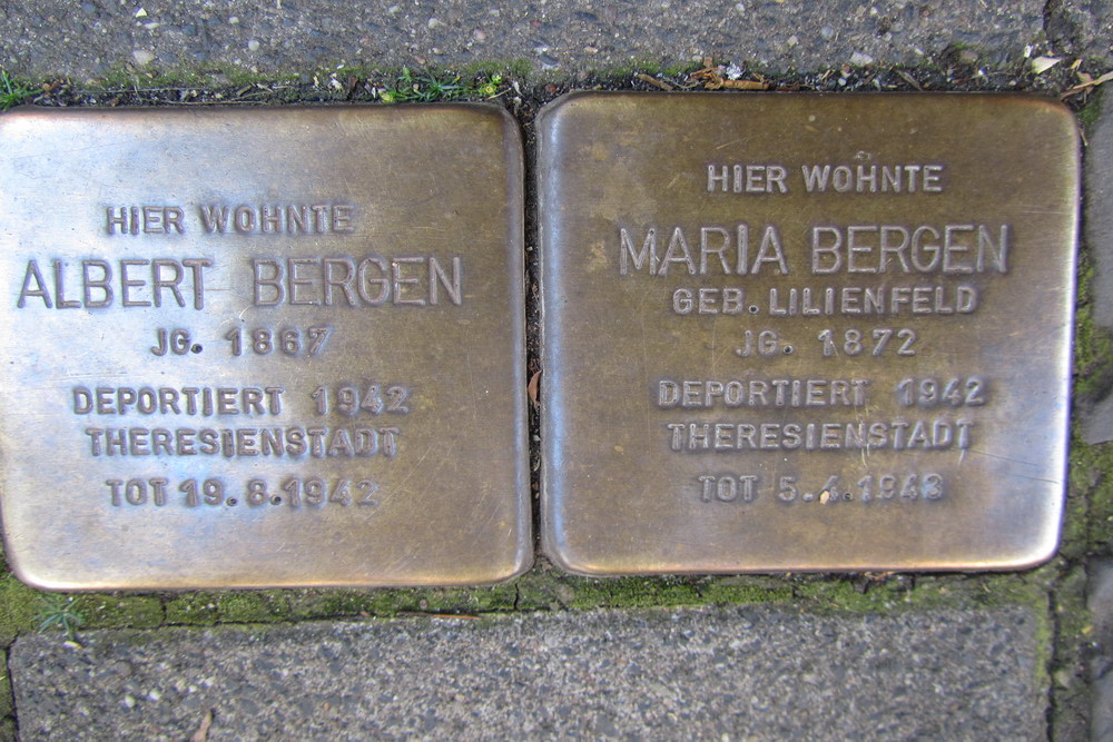 Stolpersteine Genter Strae 25 #1