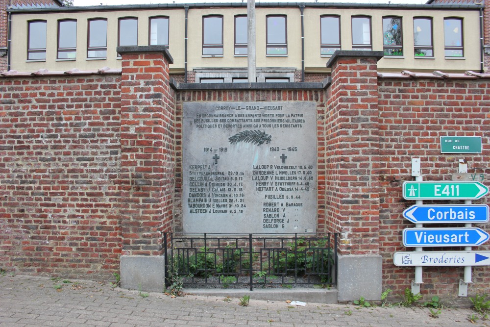 Oorlogsmonument Corroy-Le-Grand	 #1