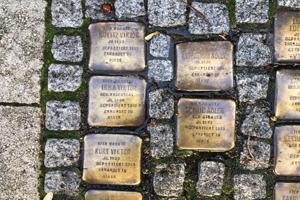 Stumbling Stones Hebelstraße 13 #2