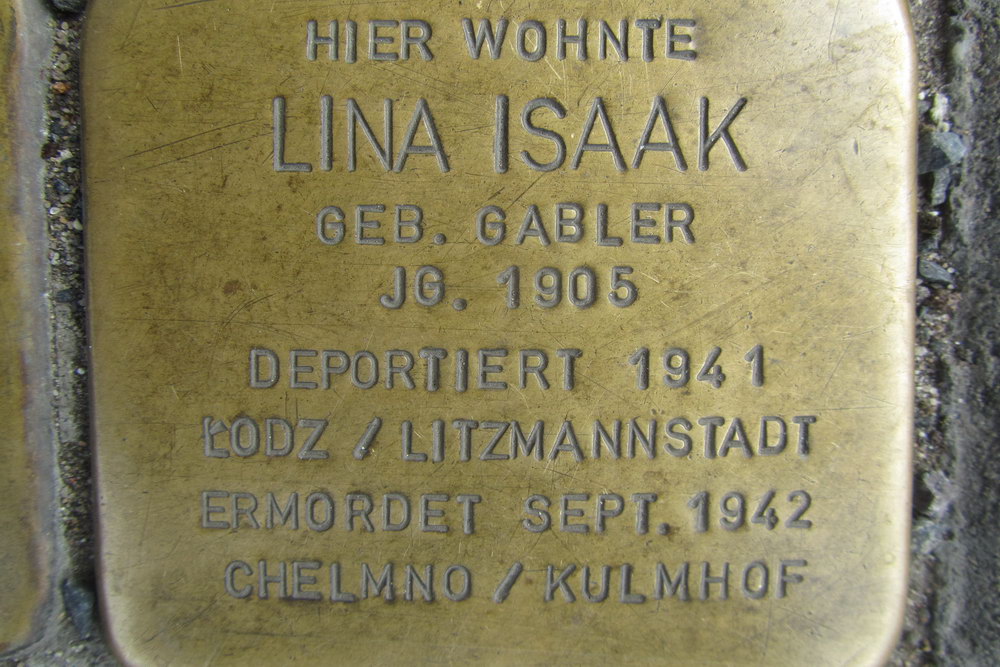 Stolpersteine Theodor-Heuss-Ring 4 #2