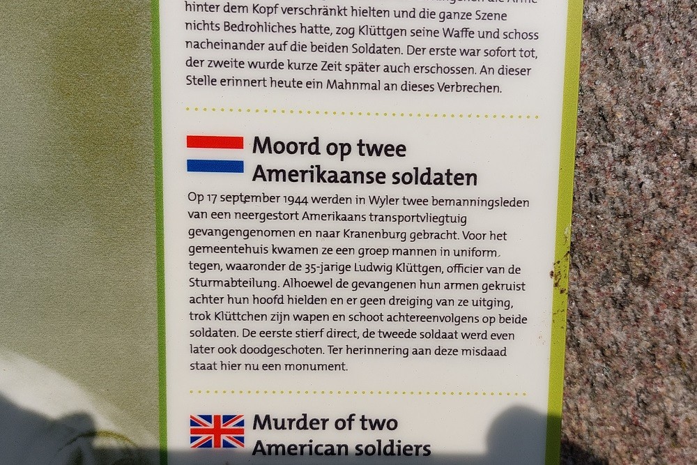 Liberation Route Marker 011: Moord op twee Amerikaanse militairen #4
