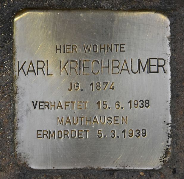 Stolpersteine Salzburgerstrae 45 #2