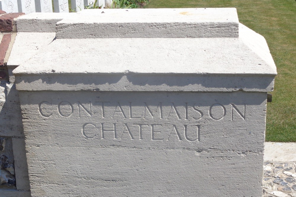Commonwealth War Cemetery Contalmaison Chateau #3