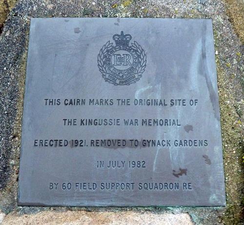 Original Site War Memorial Kingussie #2