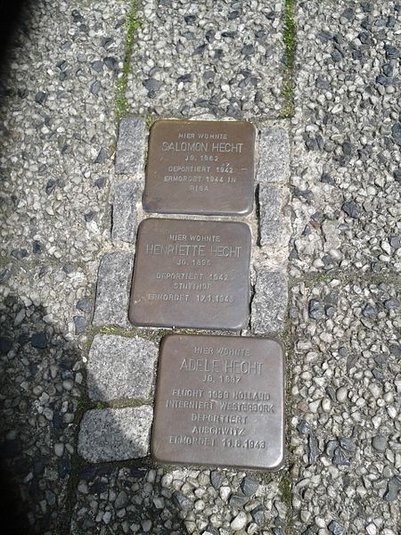 Stolpersteine Tigg 9