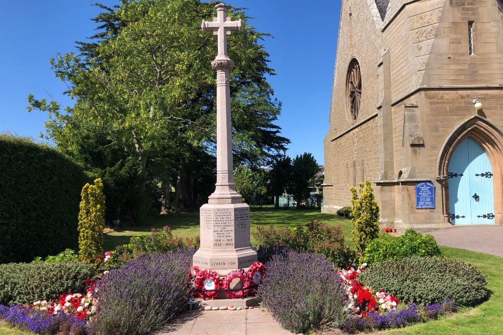 Oorlogsmonument Duffus #1