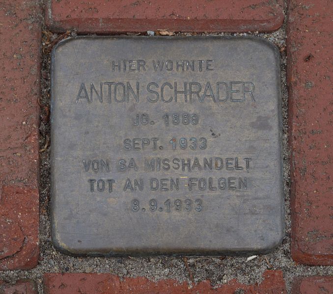 Stolperstein Havelstrae 44 #1