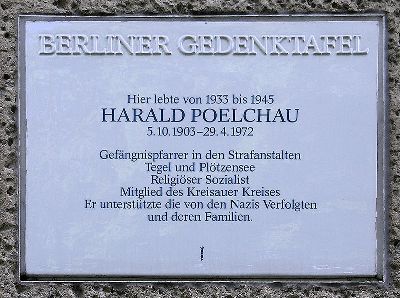 Gedenkteken Harald Poelchau #1