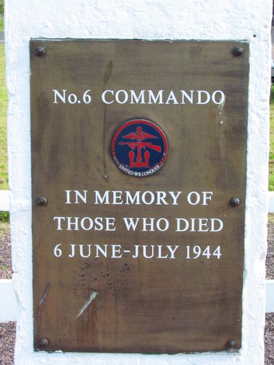 Memorial No. 6 Commando Amfreville #2