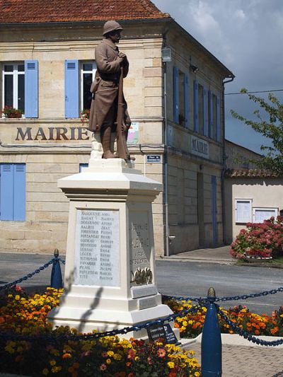 Oorlogsmonument Valeyrac #1